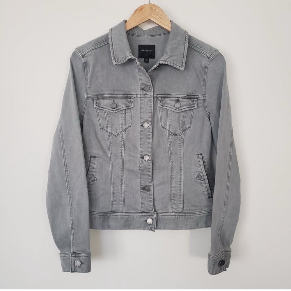 Liverpool Gray Denim Jacket
